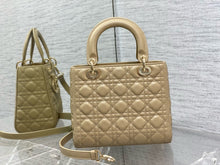 Load image into Gallery viewer, DR332 Medium Lady Dior Bag / HIGHEST QUALITY VERSION / 9.5 x 8 x 4.5 inches
