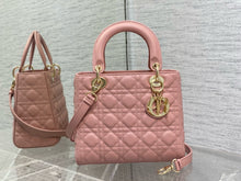 Load image into Gallery viewer, DR333 Medium Lady Dior Bag / HIGHEST QUALITY VERSION / 9.5 x 8 x 4.5 inches
