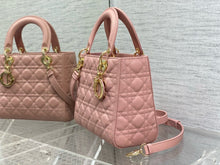 Load image into Gallery viewer, DR333 Medium Lady Dior Bag / HIGHEST QUALITY VERSION / 9.5 x 8 x 4.5 inches
