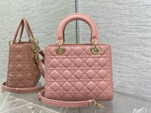 Load image into Gallery viewer, DR333 Medium Lady Dior Bag / HIGHEST QUALITY VERSION / 9.5 x 8 x 4.5 inches

