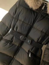 Load image into Gallery viewer, CLTH417 Moncler Boed Black Hooded Shearling Short Down Jacket / Size1/2/3/4

