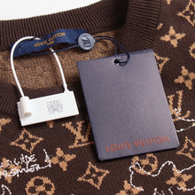 Load image into Gallery viewer, CLTH358 Monogram Embroidered Wool Crewneck
