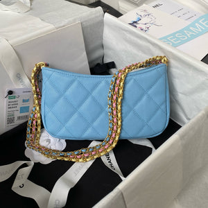 CC871 Small/Medium Hobo Bag / Pink/Yellow/Blue/Black/White