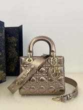 Load image into Gallery viewer, DR334 Small Lady Dior My ABCDior Bag / HIGHEST QUALITY VERSION / 8 x 6.5 x 3 inches
