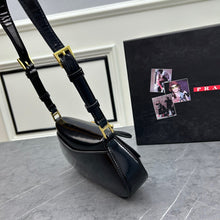 Load image into Gallery viewer, PD254 Prada Emblème Leather Bag / 9.4x4.3x1.5inch
