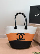 Load image into Gallery viewer, CC1429 Chanel Coco Beach Tote  / 48 x 29 cm
