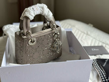 Load image into Gallery viewer, DR337 Mini Lady Dior Bag / 6.5 x 6 x 3 inches
