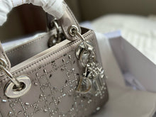 Load image into Gallery viewer, DR336 Mini Lady Dior Bag / 6.5 x 6 x 3 inches
