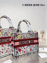 Load image into Gallery viewer, DR338 Medium/Large Dior Book Tote
