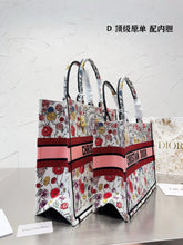 Load image into Gallery viewer, DR338 Medium/Large Dior Book Tote
