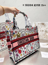 Load image into Gallery viewer, DR338 Medium/Large Dior Book Tote
