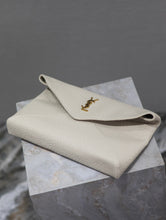 Load image into Gallery viewer, YSK362 CASSANDRE Large Envelope Pouch in Lambskin / HIGHEST QUALITY VERSION / 11.6&quot; x 7.1&quot; x 1.8&quot;
