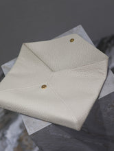 Load image into Gallery viewer, YSK362 CASSANDRE Large Envelope Pouch in Lambskin / HIGHEST QUALITY VERSION / 11.6&quot; x 7.1&quot; x 1.8&quot;
