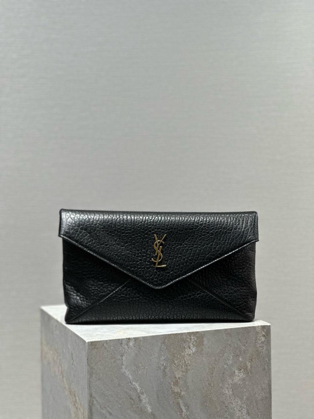 YSK363 CASSANDRE Large Envelope Pouch in Lambskin / HIGHEST QUALITY VERSION / 11.6