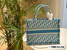 Load image into Gallery viewer, DR340 Medium Dior Book Tote / 14 x 11 x 6.5 inches
