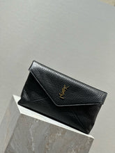 Load image into Gallery viewer, YSK363 CASSANDRE Large Envelope Pouch in Lambskin / HIGHEST QUALITY VERSION / 11.6&quot; x 7.1&quot; x 1.8&quot;
