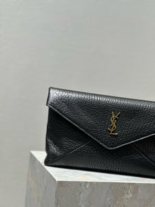 YSK363 CASSANDRE Large Envelope Pouch in Lambskin / HIGHEST QUALITY VERSION / 11.6" x 7.1" x 1.8"