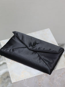 YSK359  CASSANDRE Large Envelope Pouch in Nylon / HIGHEST QUALITY VERSION / 11.6" x 7.1" x 1.8"