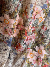 Load image into Gallery viewer, CLTH360 GG Flora Print Cashmere Scarf / 43.3x78.7inch
