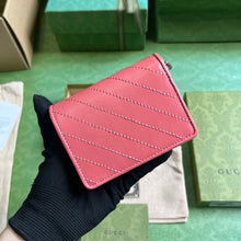 Load image into Gallery viewer, GC579 Gucci Blondie Card Case Wallet / HIGHEST QUALITY VERSION / 4.3&quot;W x 3.3&quot;H x 1.2&quot;D
