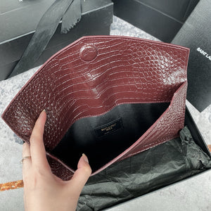 YSK408 Uptown Pouch / 10.6 x 6.2 x 0.7 INCHES / HIGHEST QUALITY VERSION