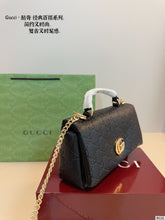 Load image into Gallery viewer, GC726 GG Milano Small Top Handle Bag / 8.3&quot;W x 4.9&quot;H x 1.8&quot;D
