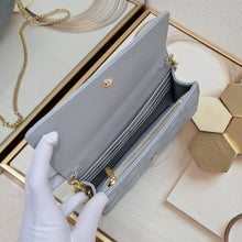 Load image into Gallery viewer, DR321 Dior Caro Pouch / 8 x 4.5 x 1.5 inches
