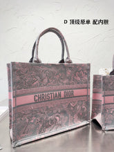 Load image into Gallery viewer, DR322 Medium/Large Dior Book Tote
