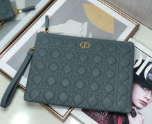 Load image into Gallery viewer, DR438 Large Dior Caro Daily Pouch / HIGHEST QUALITY VERSION / 12 x 8.5 inches
