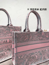 Load image into Gallery viewer, DR322 Medium/Large Dior Book Tote
