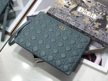 Load image into Gallery viewer, DR438 Large Dior Caro Daily Pouch / HIGHEST QUALITY VERSION / 12 x 8.5 inches
