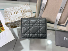 Load image into Gallery viewer, DR344 Lady Dior Mini Wallet / HIGHEST QUALITY VERSION / 4.5 x 3.5 x 1 inches
