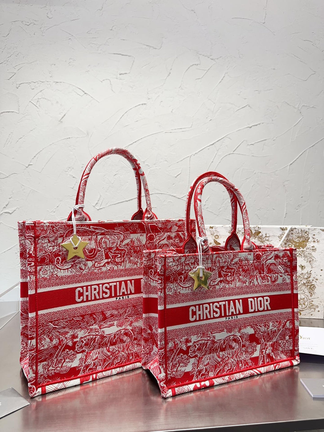 DR323 Medium/Large Dior Book Tote