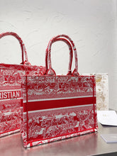 Load image into Gallery viewer, DR323 Medium/Large Dior Book Tote
