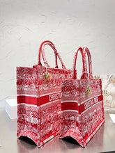 Load image into Gallery viewer, DR323 Medium/Large Dior Book Tote
