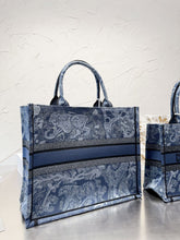Load image into Gallery viewer, DR324 Medium/Large Dior Book Tote
