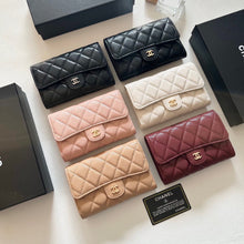 Load image into Gallery viewer, CC1435 Chanel Classic Flap Wallet / 15 x 10 cm
