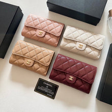 Load image into Gallery viewer, CC1435 Chanel Classic Flap Wallet / 15 x 10 cm
