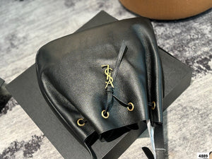 YSK365 Medium Bucket Bag in Calfskin / 12.2x13x6.1inch