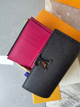 Load image into Gallery viewer, LB1480 Louis Vuitton Capucines Mini Wallet / 13.5 x 9.5 cm
