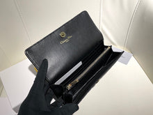 Load image into Gallery viewer, DR618 Dior Caro Long Wallet  / 19 x 10.5 x 3.5 cm
