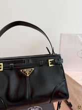 Load image into Gallery viewer, PD391 Prada Soft Lux Top Handle Bag / 27 x 17 cm
