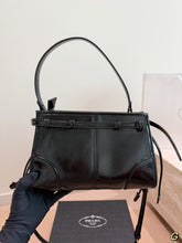 Load image into Gallery viewer, PD391 Prada Soft Lux Top Handle Bag / 27 x 17 cm
