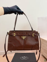 Load image into Gallery viewer, PD391 Prada Soft Lux Top Handle Bag / 27 x 17 cm
