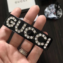 Load image into Gallery viewer, JW786 Crystal Gucci Single Gair Clip

