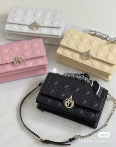 DR410 My Dior Top Handle Bag / 9.5x5.5x3inches