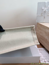 Load image into Gallery viewer, DR619 Dior Book Tote / Original 3D Embossed Oblique Canvas / Medium 35 cm
