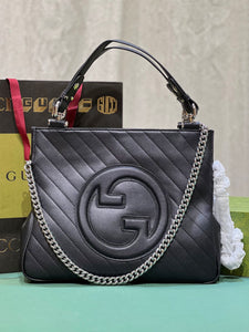 GC582 Gucci Blondie Medium Tote Bag / 13.6x16.1x3.1inch