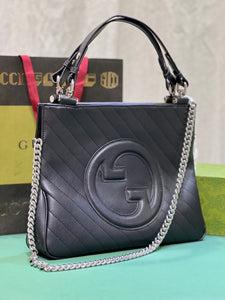 GC582 Gucci Blondie Medium Tote Bag / 13.6x16.1x3.1inch