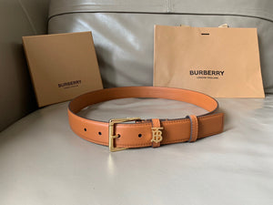 BL203 Leather TB Belt / 30mm